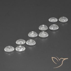 Gemme di Zircone Bianco naturale da 13.42 ct, Ovale, VS