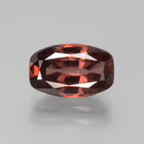 Zircone naturale arancione da 2,97 ct, forma fantasia, VVS-VS