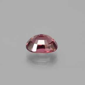 Zircone naturale rosa da 3,71 ct, taglio ovale, VVS