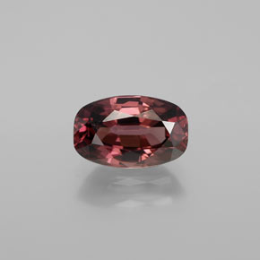 Zircone naturale rosa da 3,45 ct, taglio a cuscino, VVS