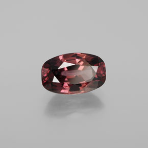 Zircone naturale rosa da 3,45 ct, taglio a cuscino, VVS