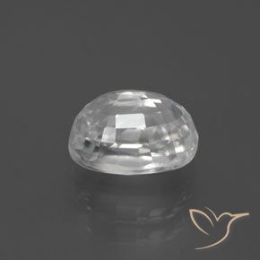 Zircone Bianco naturale da 3.04 ct, Ovale, VVS