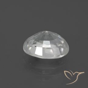 Zircone Bianco naturale da 3.00 ct, Ovale, VS