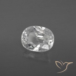 Zircone Bianco naturale da 3.12 ct, Ovale, VVS-VS