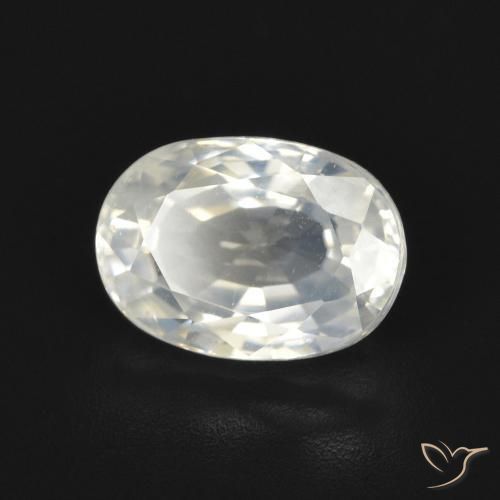 Zircone Bianco caldo naturale da 3.20 ct, Ovale, VVS