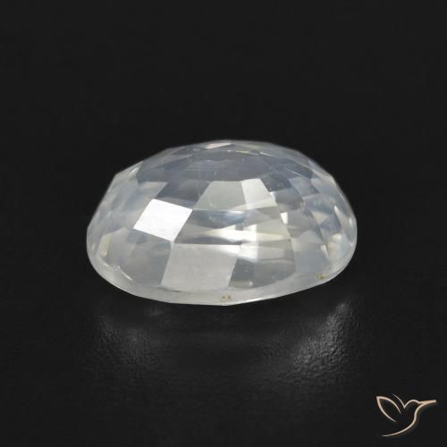 Zircone Bianco caldo naturale da 3.20 ct, Ovale, VVS