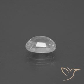 Zircone Bianco naturale da 3.17 ct, Ovale, VS