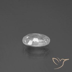 Zircone Bianco naturale da 2.75 ct, Ovale, VVS