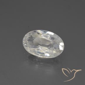 Zircone Bianco caldo naturale da 2.88 ct, Ovale, VVS