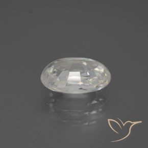 Zircone Bianco caldo naturale da 2.88 ct, Ovale, VVS