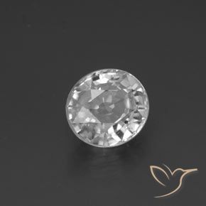 Zircone Bianco naturale da 2.84 ct, Ovale, VVS