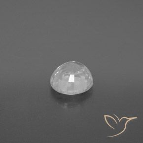 Zircone Bianco naturale da 2.31 ct, Rotondo, VVS-VS