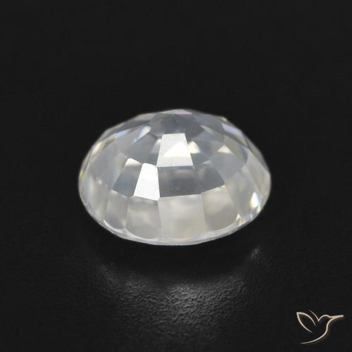 Zircone Bianco caldo naturale da 2.05 ct, Rotondo, VVS