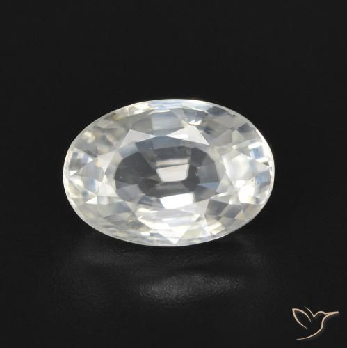 Zircone Bianco caldo naturale da 2.72 ct, Ovale, VVS