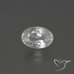 Zircone Bianco caldo naturale da 2.22 ct, Ovale, VVS