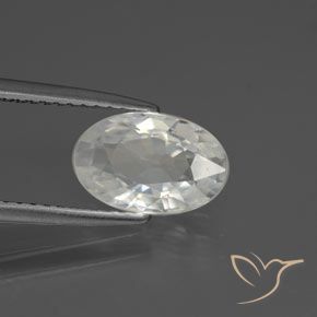Zircone Bianco caldo naturale da 2.36 ct, Ovale, VVS
