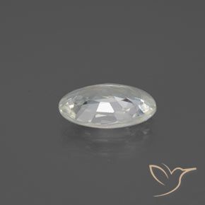 Zircone Bianco caldo naturale da 2.36 ct, Ovale, VVS