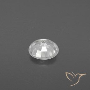 Zircone Bianco naturale da 1.79 ct, Rotondo, VVS