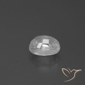 Zircone Bianco naturale da 3.36 ct, Ovale, VVS