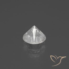 Zircone Bianco naturale da 1.95 ct, Rotondo, VVS-VS