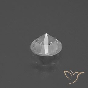 Zircone Bianco naturale da 1.68 ct, Rotondo, VVS-VS