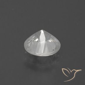 Zircone Bianco naturale da 2.43 ct, Rotondo, VS