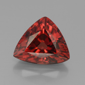 Zircone naturale rosa da 5,50 ct, trillion, VVS