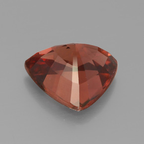 Zircone naturale rosa da 5,50 ct, trillion, VVS
