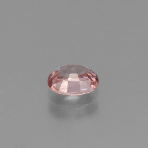 Zircone naturale rosa da 1,03 ct, taglio ovale, VS