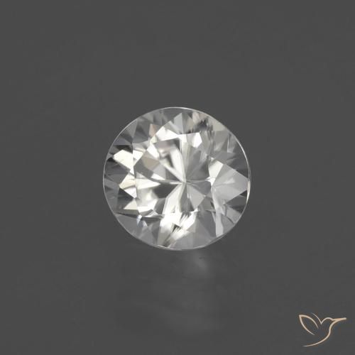 Zircone Bianco caldo naturale da 1.82 ct, Rotondo, VVS-VS