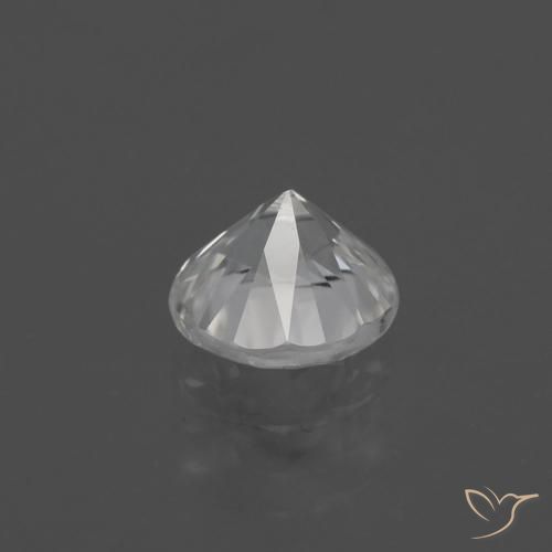 Zircone Bianco caldo naturale da 1.82 ct, Rotondo, VVS-VS