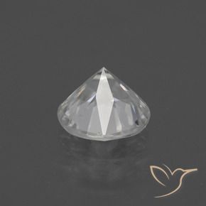 Zircone Bianco caldo naturale da 2.22 ct, Rotondo, VS