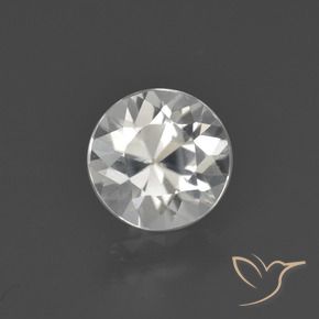 Zircone Bianco caldo naturale da 1.89 ct, Rotondo, VVS-VS