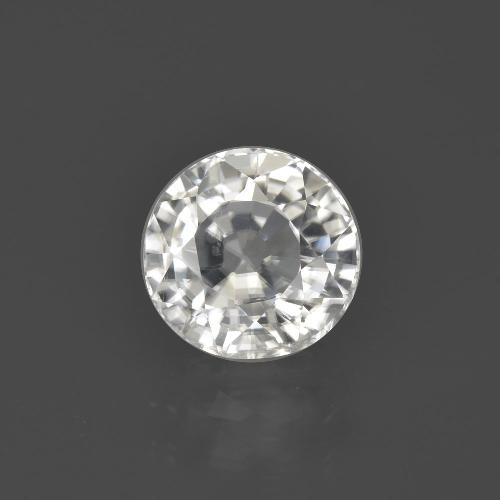Zircone Bianco caldo naturale da 3.18 ct, Taglio rotondo, VS