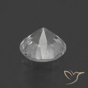 Zircone Bianco naturale da 2.06 ct, Rotondo, VS