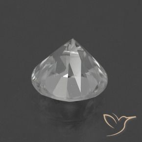 Zircone Bianco naturale da 2.29 ct, Rotondo, VS