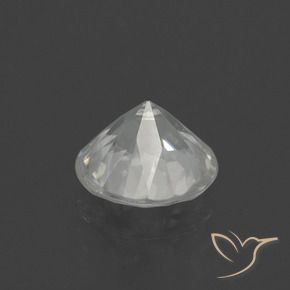 Zircone Bianco caldo naturale da 1.61 ct, Rotondo, VS