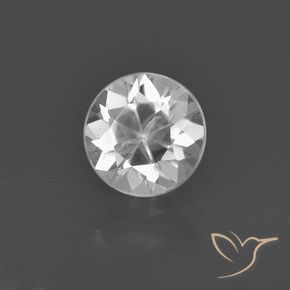 Zircone Bianco naturale da 1.42 ct, Rotondo, VS