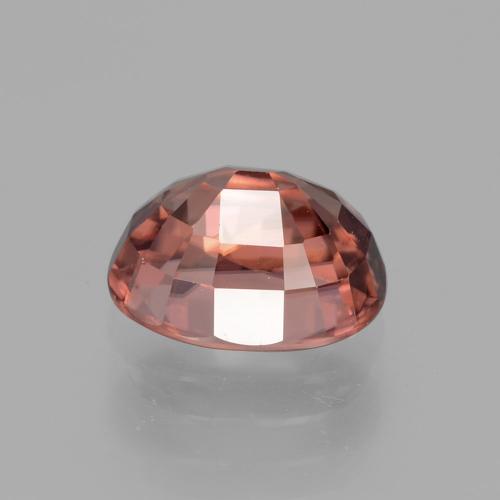 Zircone Rosa medio naturale da 3.59 ct, Taglio ovale, VS