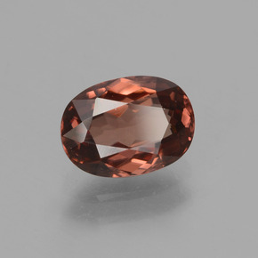 Zircone Rosa rosa naturale da 1.94 ct, Taglio ovale, VVS