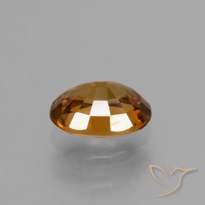 Zircone Marrone Cannella Intenso naturale da 2.04 ct, Ovale, VVS