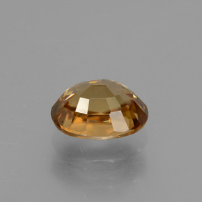 Zircone Arancio dorato naturale da 2.21 ct, Taglio ovale, VVS