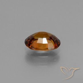 Zircone Arancione Ambra naturale da 1.69 ct, Ovale, VVS