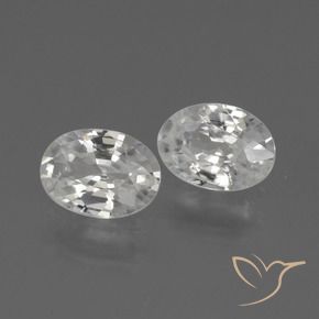 Gemme di Zircone Bianco naturale da 2.06 ct, Ovale, VS