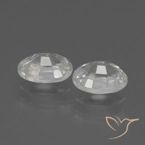 Gemme di Zircone Bianco naturale da 2.69 ct, Ovale, VS
