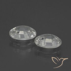 Gemme di Zircone Bianco naturale da 2.49 ct, Ovale, VS