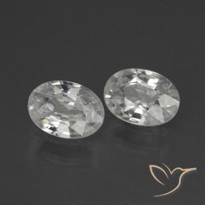 Gemme di Zircone Bianco naturale da 2.06 ct, Ovale, VS