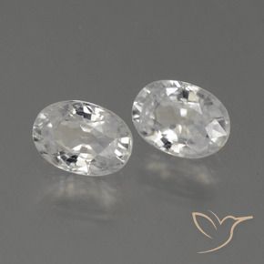 Gemme di Zircone Bianco caldo naturale da 2.56 ct, Ovale, VS