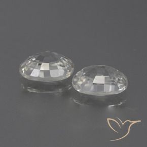Gemme di Zircone Bianco caldo naturale da 2.54 ct, Ovale, VS