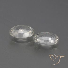 Gemme di Zircone Bianco caldo naturale da 2.21 ct, Ovale, VS